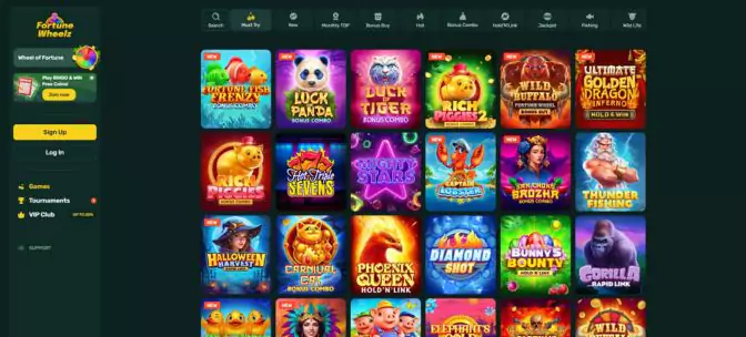 Fortune Wheelz Casino